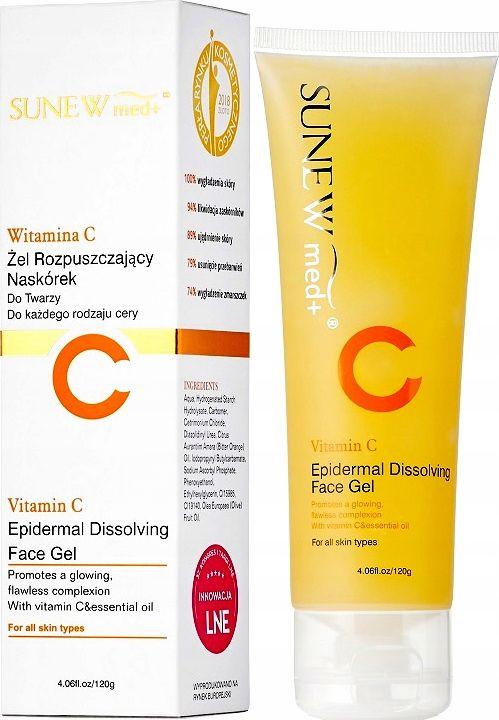 Actual product image SunewMed+ Sunewmed Epidermal Dissolving Face Gel Epidermal Dissolving Gel With Vitamin C 120G (Cleansing gel)