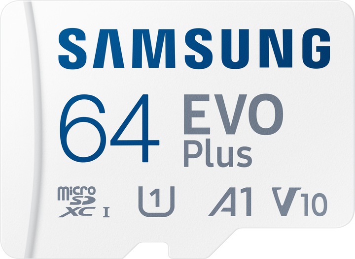 EVO Plus (64 GB, microSDXC, U1, UHS-I)