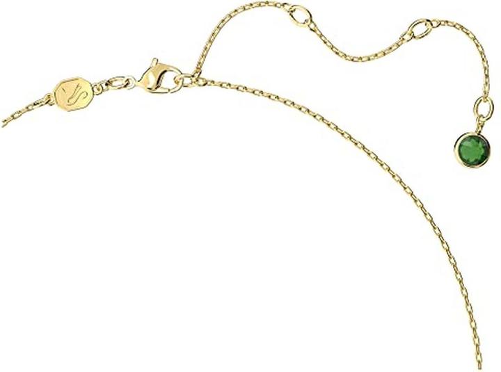 Produktbild Swarovski Orbita Necklace Octagon cut Multicoloured Gold coloured top coat Crystal Cubic Zirconia