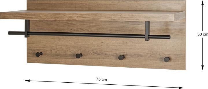 Produktbild HAKU Möbel Wandgarderobe