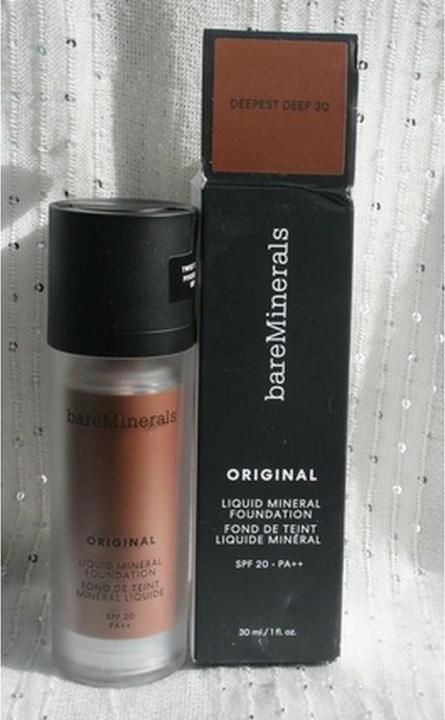 Produktbild Bare Minerals BareMinerals - Original Liquid Mineral Foundation SPF 20 Deepest Deep 30 (LSF 20)