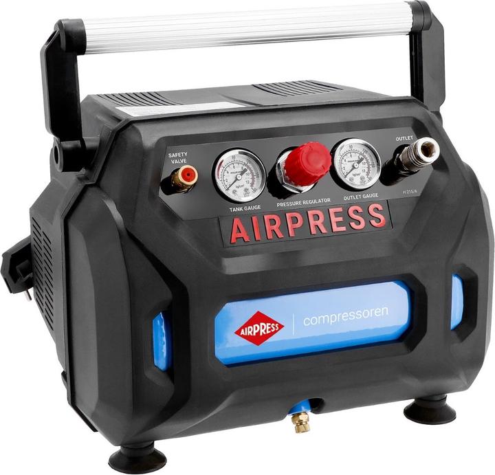 Actual product image Airpress Reciprocating Compressor H215-6 8bar 6L (36943) (8 bar, 6 l)