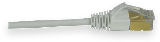 Cable-Tec Slimpatchkabel (S/FTP, CAT6a, 6 m)