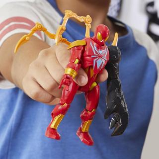 Produktbild Spiderman MixMashers Marvel Iron Spider individualisierbare Spider-Man Mix-And-Match Deluxe Action-Figur & Acc