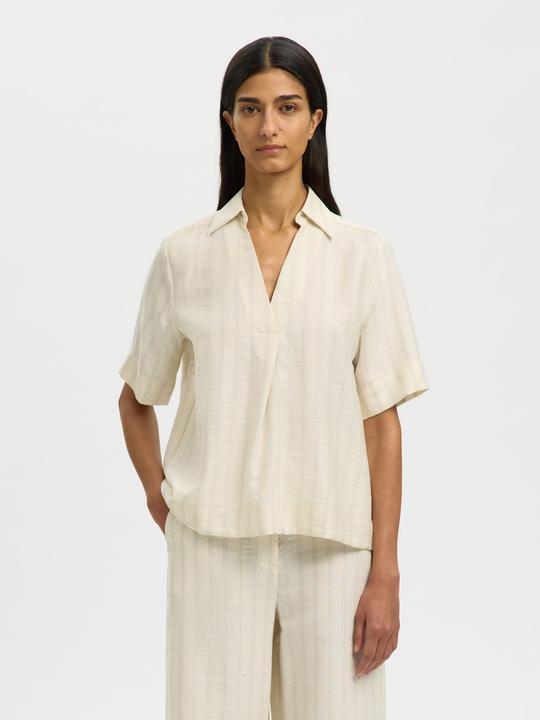 Produktbild Selected Viskosemix Bluse mit 2/4 Ärmeln (38)