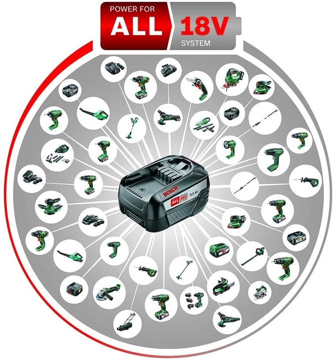 Actual product image Bosch Home & Garden Battery pack PBA 18V lithium-ion (18 V)
