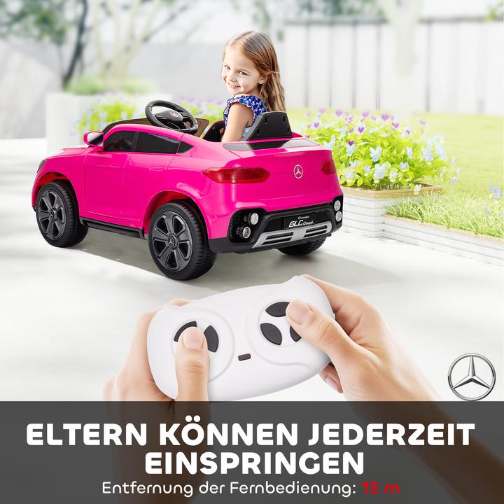 Produktbild Aiyaplay Kinder Elektroauto Kunststoff, Metall Rosa (12 V)