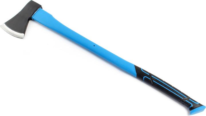 Actual product image XPOtool Axe 1500g Fibreglass Handle 860mm Wood Log Hatchet Splitting Axe Carbon Steel Blade