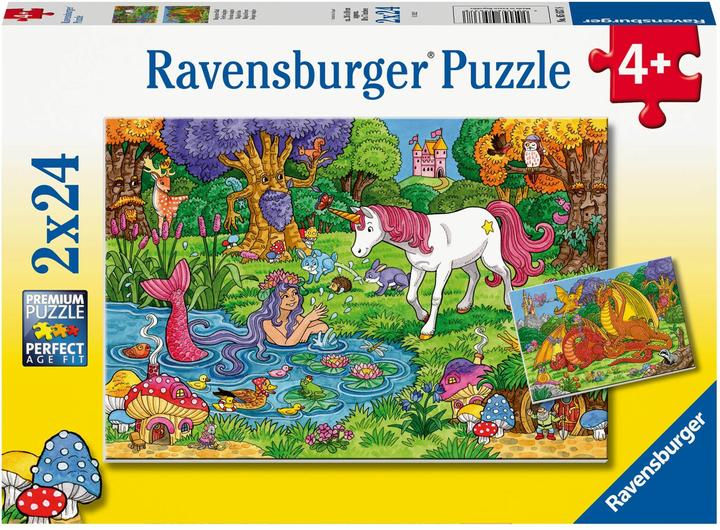 Produktbild Ravensburger Magischer Wald 2x24p (24 Teile)