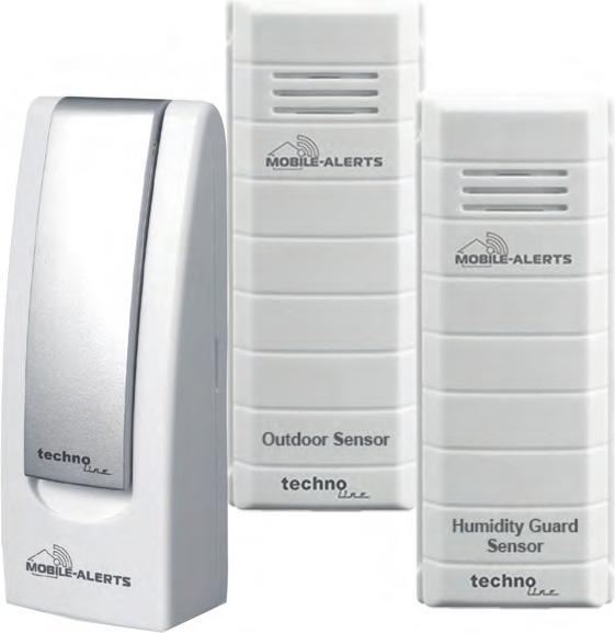 Produktbild Technoline Mobile Alerts MA 10012 Set Basisstat.+Temp.-/Luftfeuchtemelder