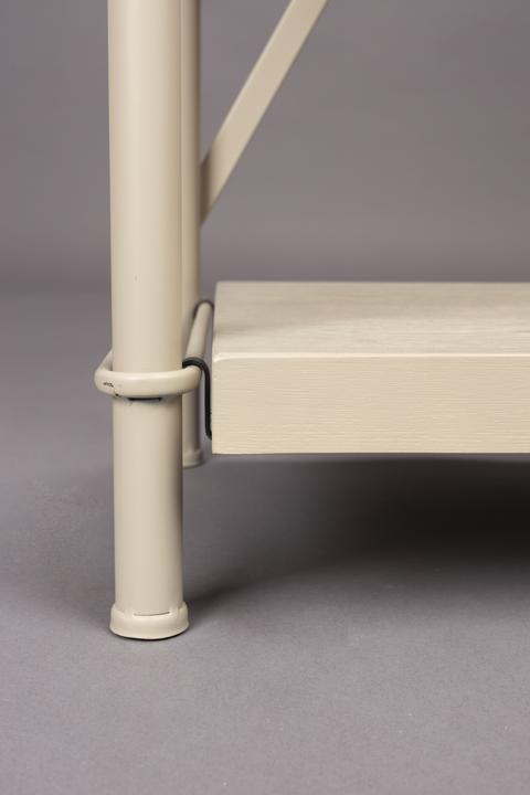Image du produit Dutchbone Iron Shelf Beige Haute (90 x 36 x 180 cm)
