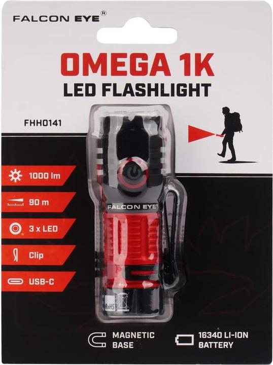 Actual product image Falcon Handlampe Eye OMEGA 1K FHH0141 (1000 lm)