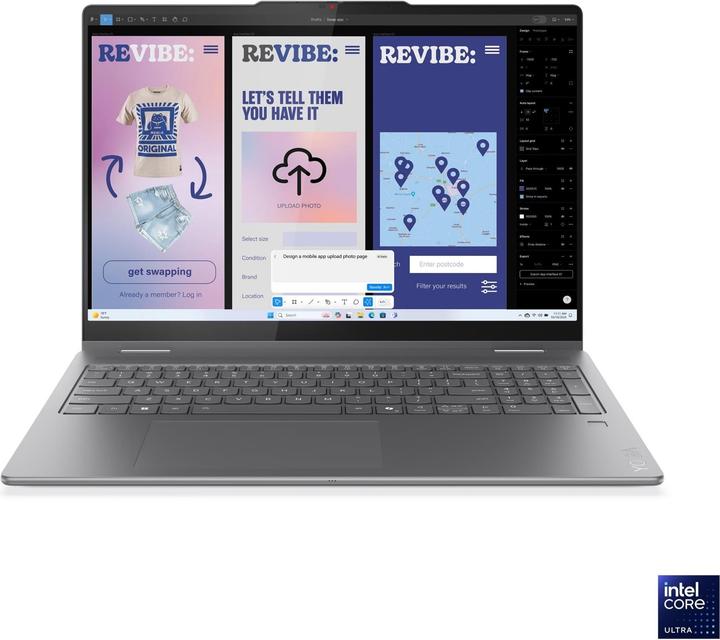 Produktbild Lenovo Yoga 7 2-in-1 (16", 1000 GB, 32 GB, DE, Intel Core Ultra 7 258V)