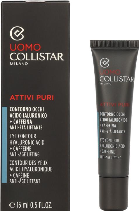 Actual product image Collistar Eye cream Hyaluronic Acid + Caffeine ( Eye Contour ) 15 ml (Eye Care Cream, 15 ml, Day)