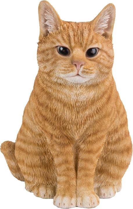 Actual product image Decorative figure cat Ginger (34 x 27.5 x 27.5 cm)