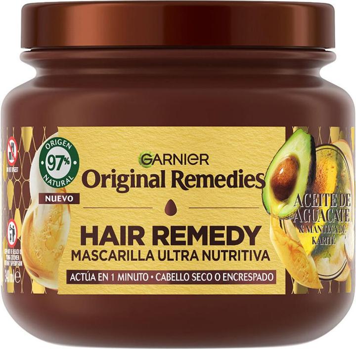 Actual product image Garnier ORIGINAL REMEDIES mascarilla aguacate y karite 300 ml (300 ml)