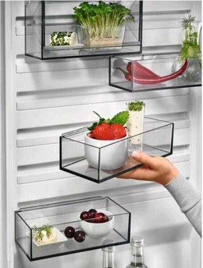 Actual product image AEG RCB736D2MX Freestanding fridge-freezer / Series 8000 with Cooling 360° / 2010 mm / Freezer (366 l)