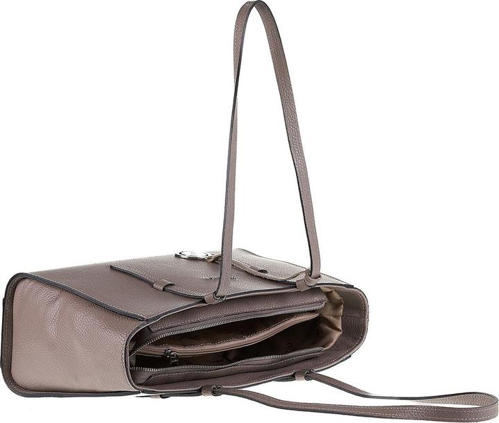 Actual product image Pierre Cardin Damen Handtasche Made In Italy - Modell Valeria Nova - 100% Leder - 42.0 X 21.5 X 12.5 Cm