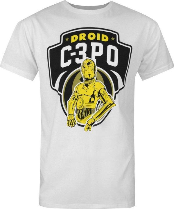 Immagine prodotto Star Wars Maglietta C-3PO Droidi Uomo (S)