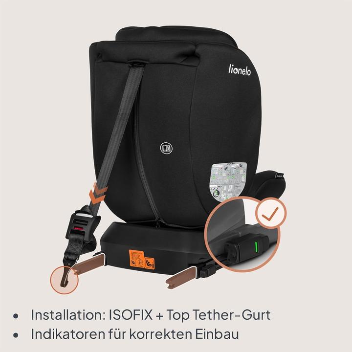 Immagine prodotto Lionelo Seggiolino auto Bastiaan I-size Pink Baby 40-150 cm (Reboarder, ECE R129/i-Size Standard)