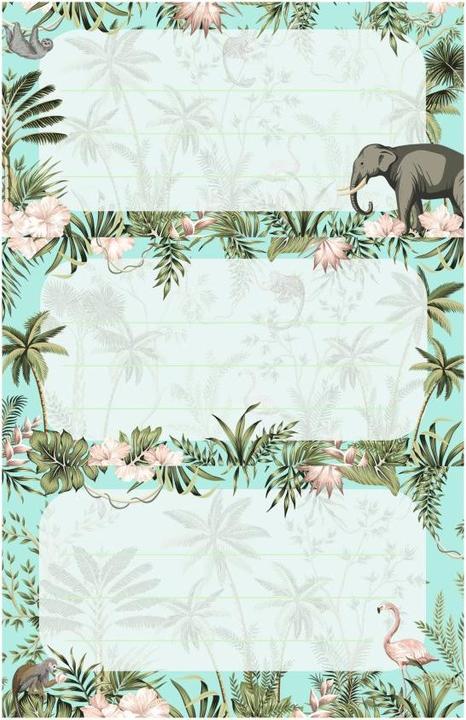 Immagine prodotto Herlitz Etichette per libri Tropical, 76 x 35 mm