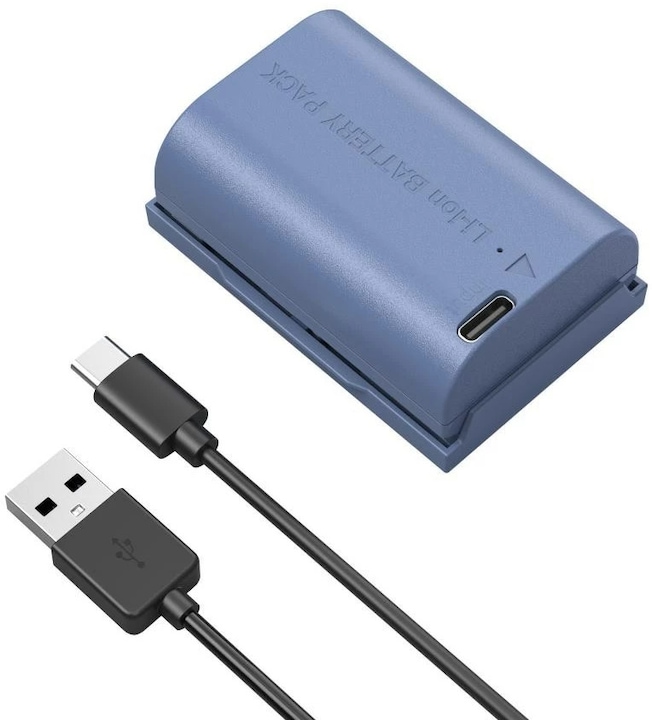SmallRig 4264 LP E6NH Batterie de caméra rechargeable USB C (Batterie)