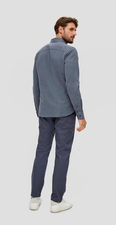 Produktbild s.Oliver Hemd Hemd mit Dobby-Struktur (S)