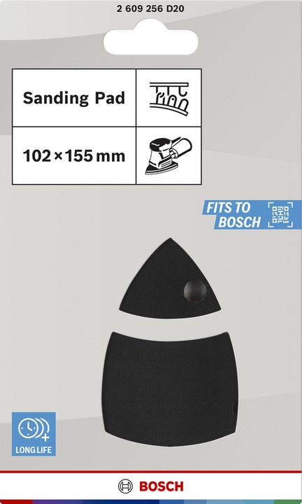 Produktbild Bosch Zubehör Schleifplatte L = 149 mm B = 101 mm