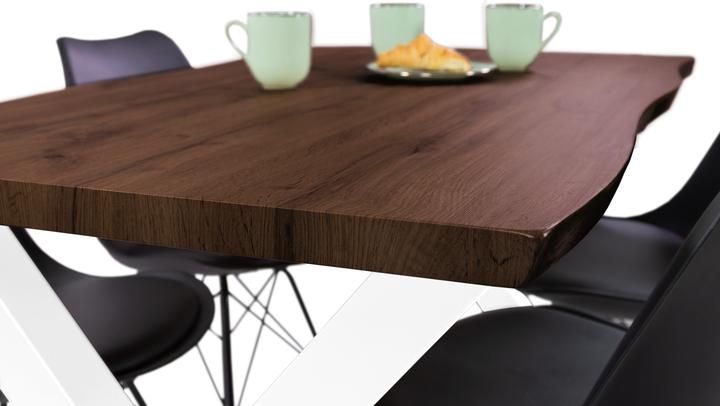 Image du produit SAM JOSY Baumkante massiv Mdf (140 x 140 x 77 cm)