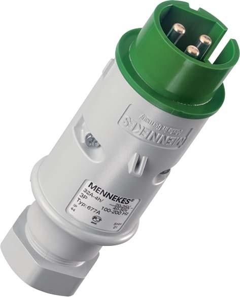 Productafbeelding Mennekes MEN 677A STEKKER 3PIN.32A4H (CEE 32/3)