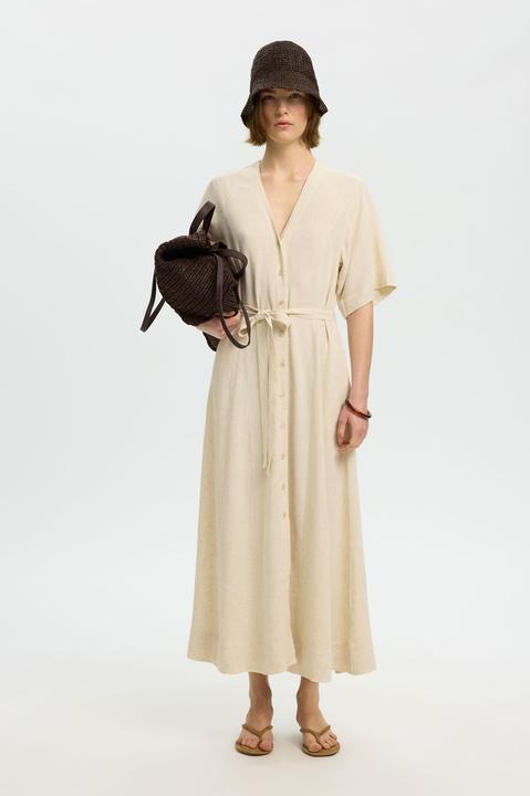 Actual product image Selected Viskosemix Maxikleid (40)