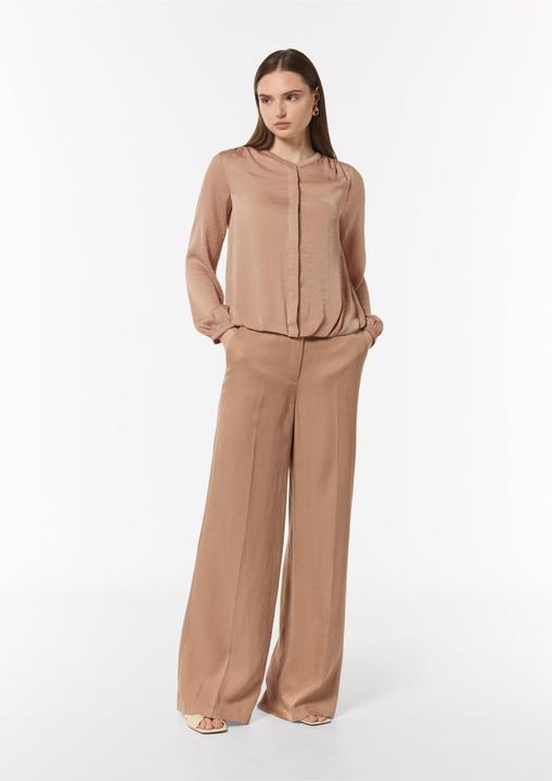 Immagine prodotto Comma Bluse Satinbluse mit gerafftem Bund (46)