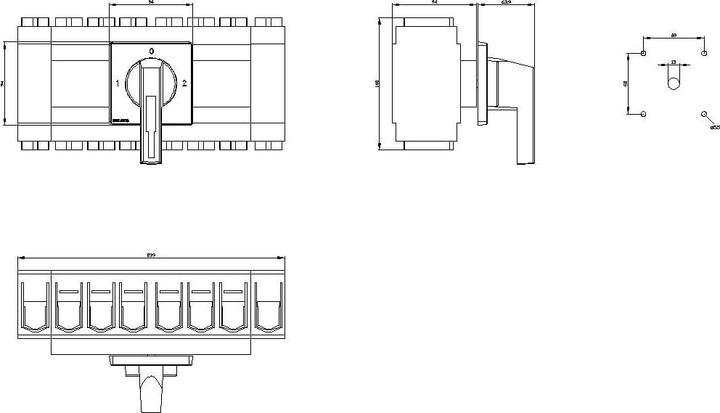 Produktbild Siemens SIEM Umschalter