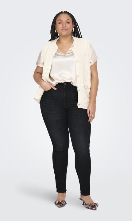 Produktbild Only CAREMMY Hohe Taille Skinny Fit Jeans Skinny Jeans (W42/L32)