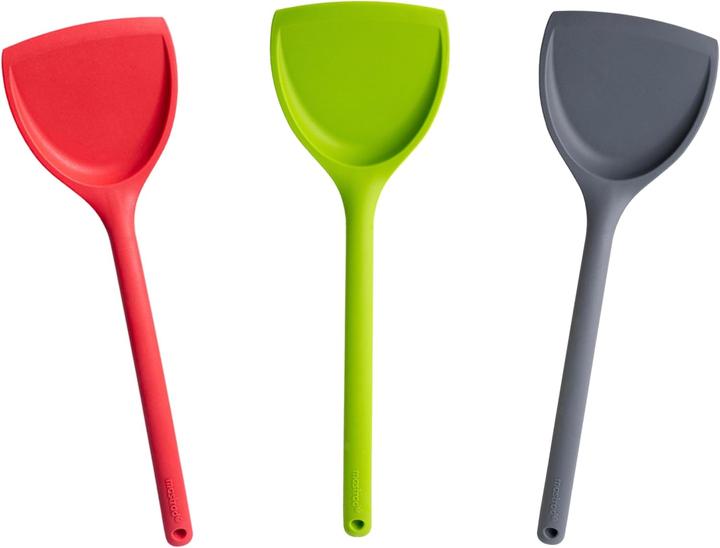 Produktbild Mastrad Pfannenwender Wok Silikon Rot