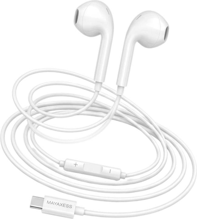 Produktbild Mayaxess USB-C Kopfhörer iPhone 15 Plus Kabel (Kabelgebunden)