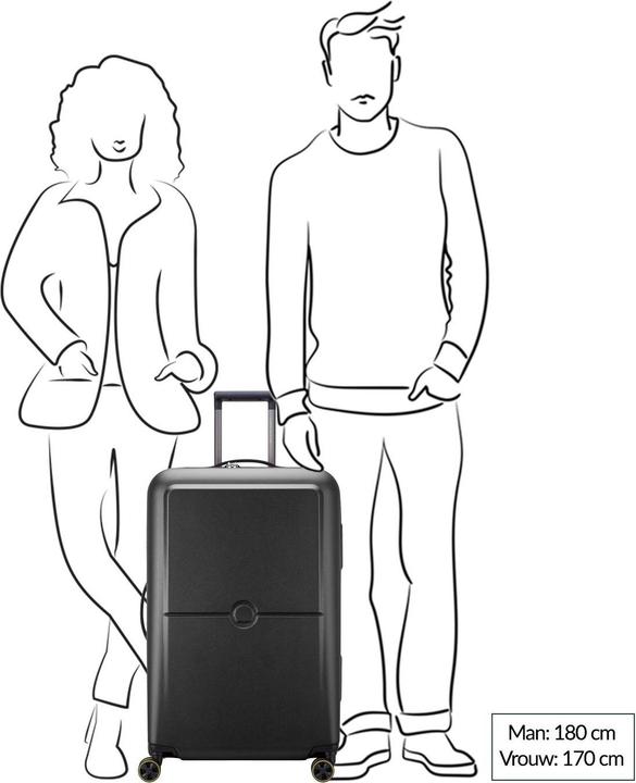 Image du produit Delsey Turenne 2.0 4 roues trolley 76 cm (91 l)