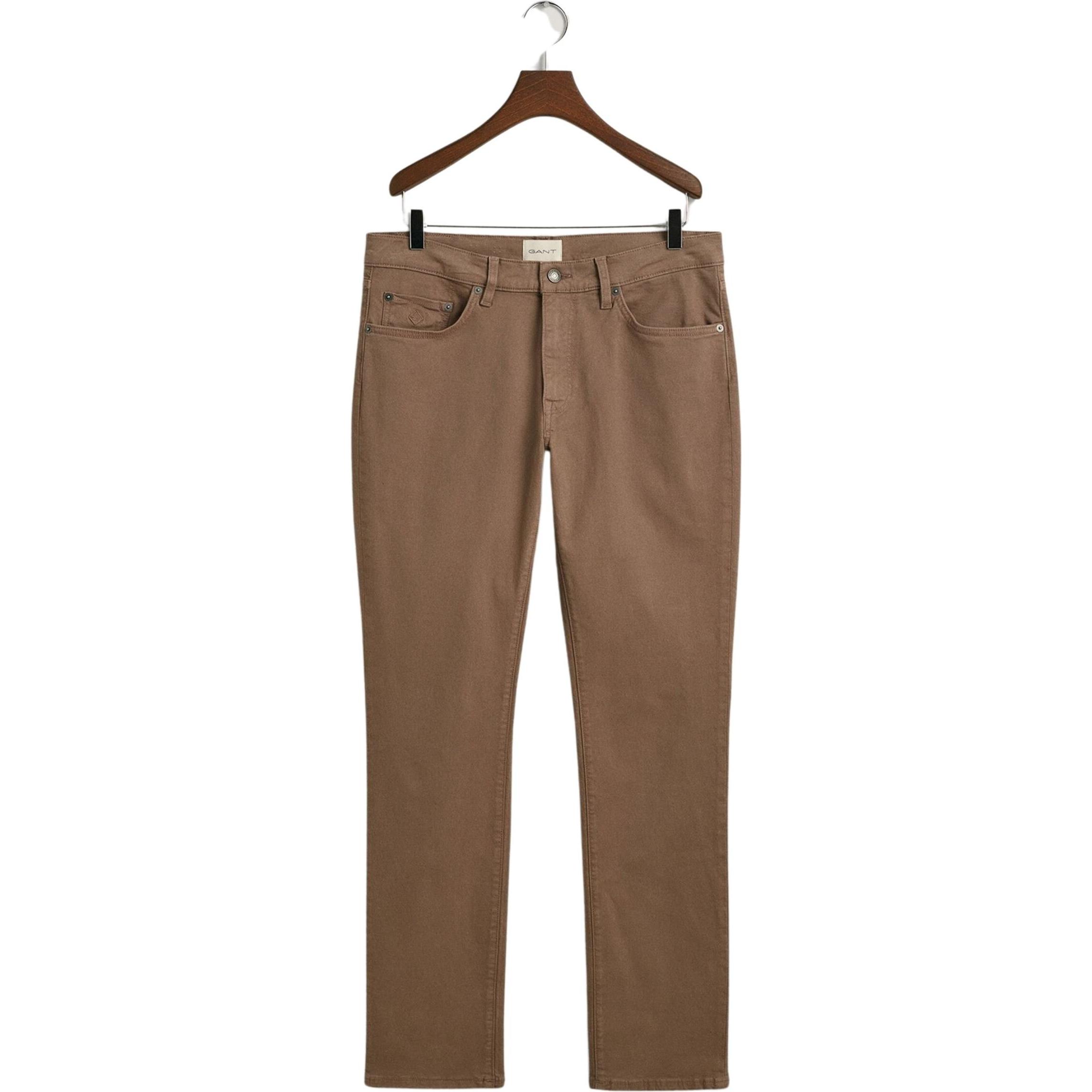 GANT, Herren, Jeans, röhrenjeans desert, Braun, (W32/L34)