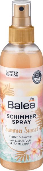 Produktbild dm Balea Balea Bodyspray schimmernd Summer Sunset