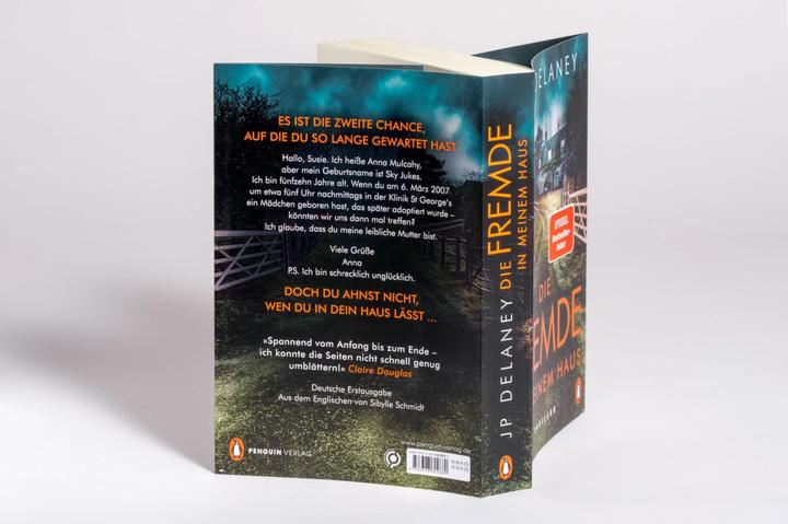 Produktbild Die Fremde in meinem Haus (Deutsch, JP Delaney, Sibylle Schmidt, 2023)