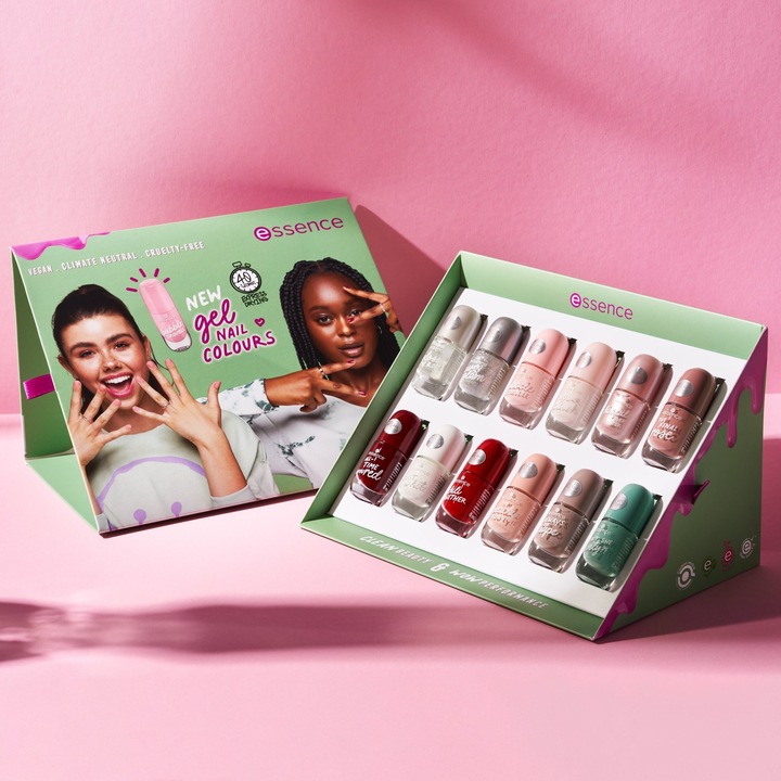 Immagine prodotto essence Colore per unghie in gel 57 PRETTY IN pink (57 Bella in rosa, Smalto per unghie effetto gel)