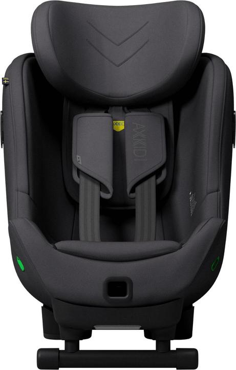 Actual product image Axkid Minikid 4 MAX Car Seat, 61–125 cm, gray (Booster seat, ECE R129/i-Size Standard)
