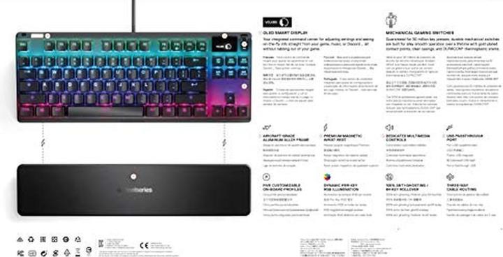 Produktbild SteelSeries Apex 7 TKL (US, Kabelgebunden)