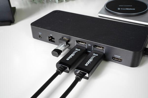 Produktbild FreeVoice Displayport to HDMI Cable (4k@144Hz) (HDMI, 1.4a)