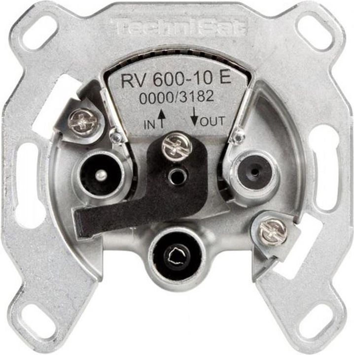 Produktbild TechniSat TechniPro RV 600-10 E, Dose TechniRouter-Systeme (Antennendose)