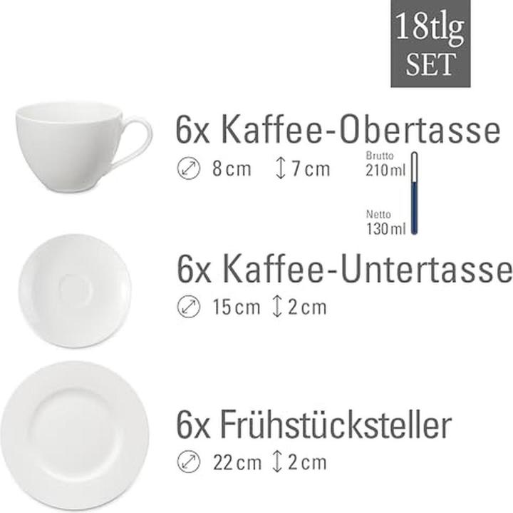 Image du produit Vivo by Villeroy & Boch Basic White (18 pièce(s))
