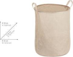 Actual product image Wenko Laundry bin Judy beige (69 l)