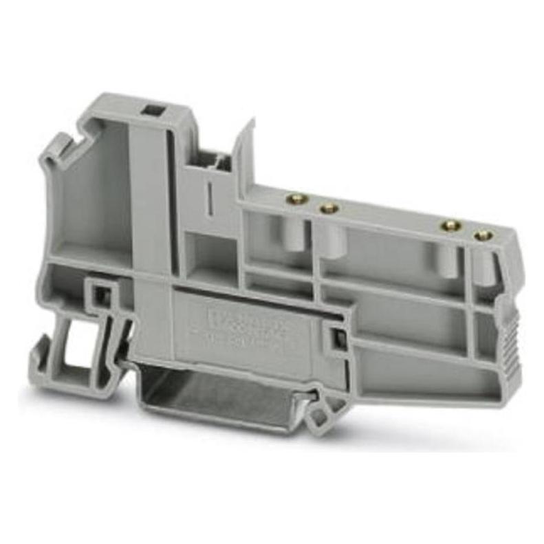 Phoenix Contact Grigio Vite Flangiata Ut 4-Quattro/ 2P-F 50 Pz., Cavo + Spina Elettrica,