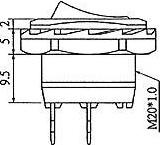 Image du produit Velleman Interrupteur à bascule 5A-250V Spst On-Off