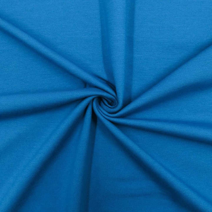 Immagine prodotto Stoffrestposten Jersey di cotone - Tinta blu petrolio - Quantità minima di vendita: 1 metro